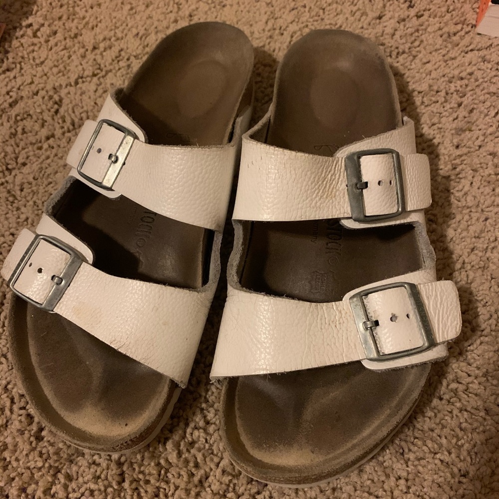 White Birkenstocks